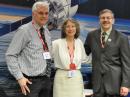 ARISS 2015-2016 Officers (L-R) ARISS Vice-Chair Oliver Amend, DG6BCE; ARISS Secretary-Treasurer Rosalie White, K1STO, and ARISS Chair Frank Bauer, KA3HDO.